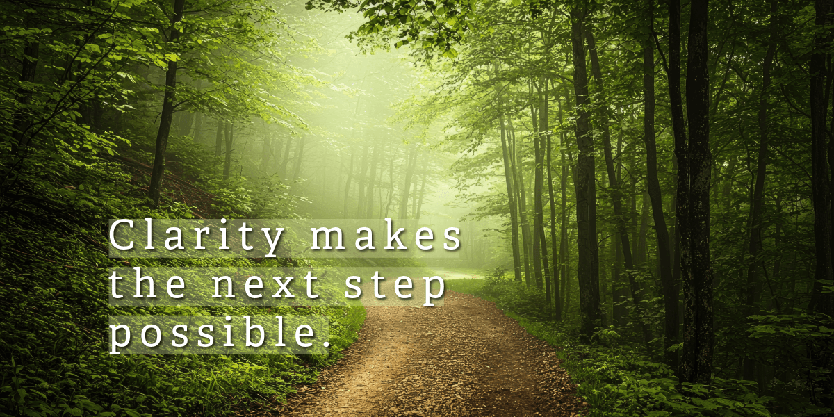 Clarity Is the Product